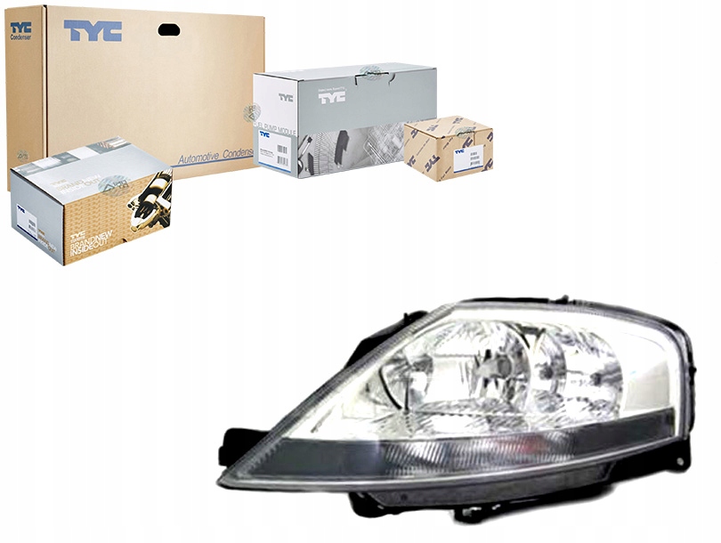 REFLEKTOR LAMPA PRZÓD CITROEN C3 2002-2010 LEWY