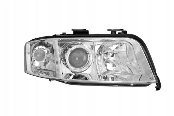 KOMPLET REFLEKTORÓW LAMPY PRZÓD AUDI A6 C5 2001-2004 LIFT PRAWA + LEWA EU