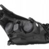 KOMPLET REFLEKTORÓW LAMPY PRZÓD OPEL ASTRA H 2003-2012 LEWA + PRAWA CZARNE