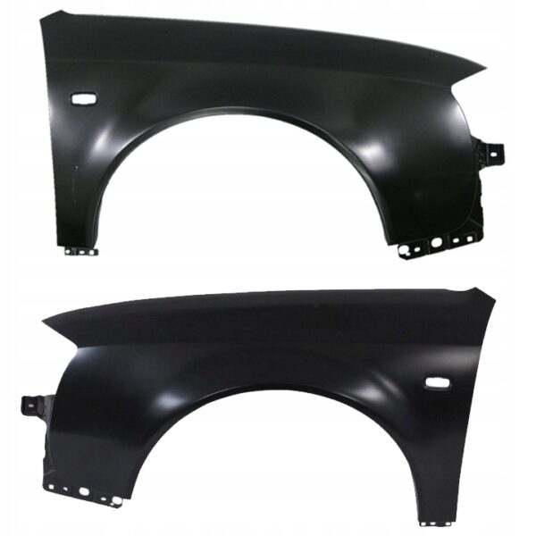 AUDI A6 C5 2001-2005 LIFT BŁOTNIK PRZEDNI PRZÓD PRAWY + LEWY 2 SZT. OCYNK