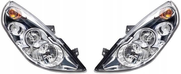 OPEL MOVANO RENAULT MASTER 2010-2019 KOMPLET REFLEKTORÓW LEWA + PRAWA EU