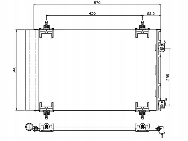 8a5a9e768561567c9cdf22d3e4be6003.jpg SKRAPLACZ CHŁODNICA KLIMATYZACJI + FILTR BERLINGO C4 DS 308 5008 SILNIK 1.6