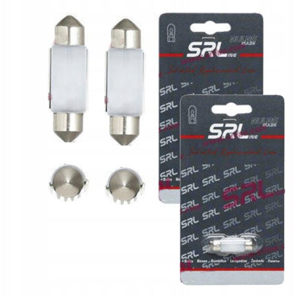 Żarówka C5W LED 12V 1.4W 8000K super biała oświetlenie tablicy rej. 2 szt.