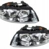 b6c73c800550f586ec181e517532e2b5.jpg KOMPLET REFLEKTORÓW LAMP PRZEDNICH AUDI A4 B6 2002-2004 KSENON D1S + H7 LEWA + PRAWA