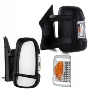 DUCATO BOXER JUMPER LUSTERKO KRÓTKIE MANUALNE KIERUNEK 2PIN LEWE+PRAWE KPL