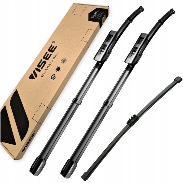 c2a0a13f826d5588bba84bedb03686f5.jpg Wycieraczki samochodowe Visee przód + tył do RENAULT Clio (IV) 11.12-