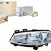 RENAULT MEGANE 2 II 2002- REFLEKTOR LAMPA LEWA