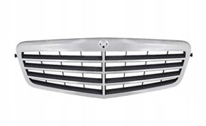 ATRAPA GRILL KRATKA PRZÓD MERCEDES E-KLASSE W212 2009-2013 CHROM / CZARNY