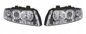 AUDI A4 B6 2000-2004 REFLEKTORY H7 LAMPY PRZÓD LEWA I PRAWA ZESTAW DEPO EU