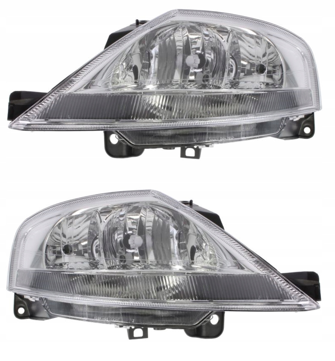REFLEKTORY LAMPY PRZÓD Citroen C3 2002-2010 KOMPLET LEWA+PRAWA HOMOLOGACJA