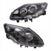 Reflektor Lampa Renault Laguna III 3 2007-2010 H7+H7 Prawa + Lewa Czarna