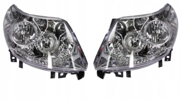 FIAT DUCATO PEUGEOT BOXER CITROEN JUMPER REFLEKTORY LAMPY 8PIN PRZÓD 2SZT