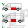 JUMPER DUCATO BOXER 2006-2020 PRÓG POSZYCIE BOKU 1400MM LEWY