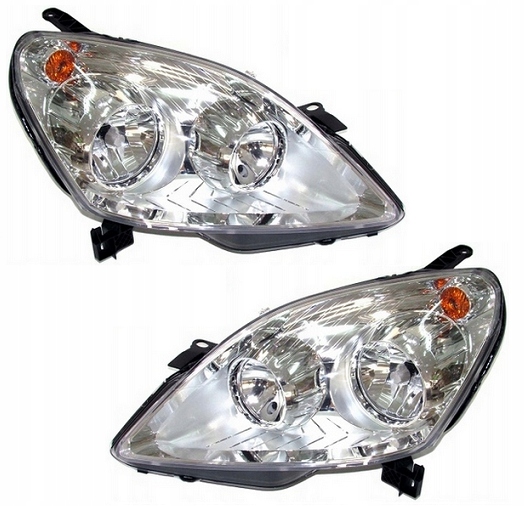 8170c9e8622e3377dff7c3578e59dd85.jpg REFLEKTORY LAMPY PRZÓD H1+H7 OPEL ZAFIRA 2008-2011 LEWA + PRAWA TYC TYP AL