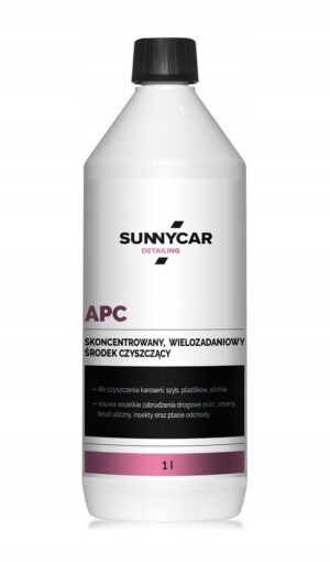 f35407a9c90adefa5f83b3bbf627d178.jpg Preparat wielozadaniowy APC SunnyCar 1000 ml 1Ldo karoserii szyb tapicerki