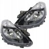 Lampy przód reflektory lewa + prawa Renault Clio III 2009-2013 H7+H7 czarne