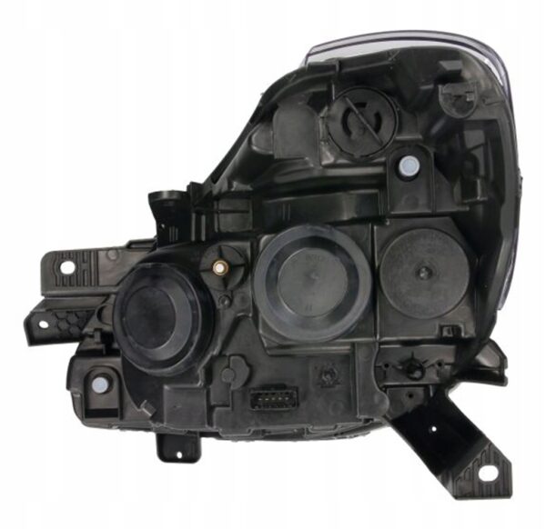 Lampa przód reflektor lewa Renault Clio III 2009-2013 H7+H7 czarna ramka