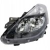 Lampa przód reflektor lewa Renault Clio III 2009-2013 H7+H7 czarna ramka