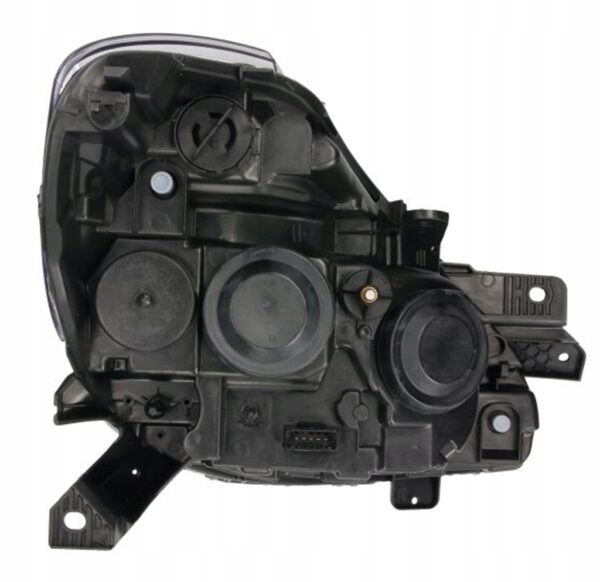 f777571fb5548b258346c6ddbaa0f6f7.jpg Lampa przód reflektor prawa Renault Clio III 2009-2013 H7+H7 czarna ramka