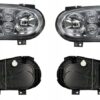 REFLEKTOR LAMPY PRZÓD VW GOLF 4 IV H1+H7 1997-2005 LEWY + PRAWY KPL