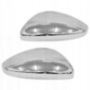 CITROEN C3 PEUGEOT 208 2008 OBUDOWA LUSTERKA CHROM PRAWA + LEWA 2 SZT.