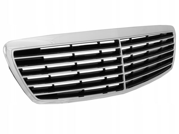ATRAPA GRILL MERCEDES E KLASA W211 2002-2006 AVANTGARDE CHROM + CZARNY